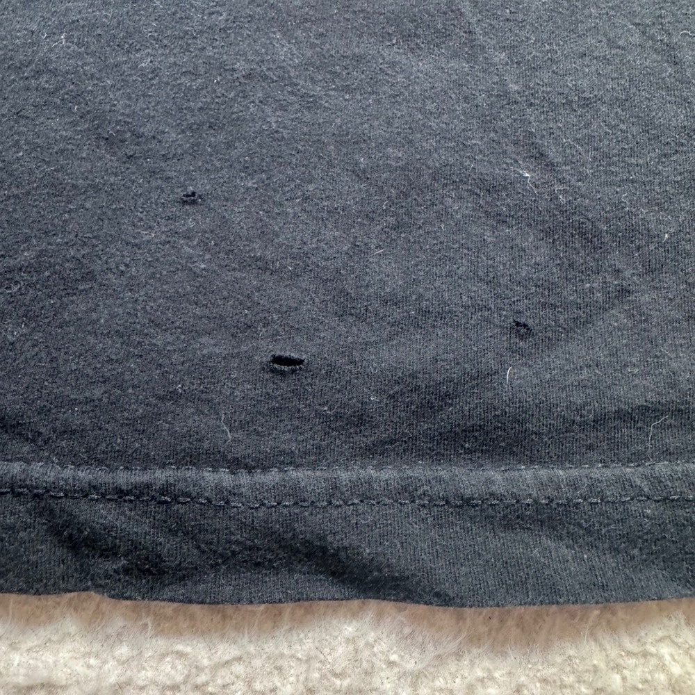 Bella Canvas All My Designer Graphic T-Shirt Mens Large Black Good Streetwear - Picture 8 of 10
